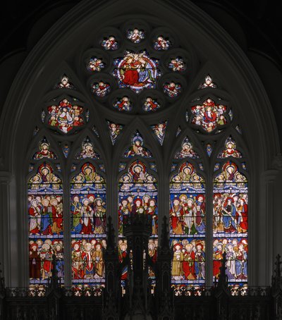 Niebiańska Jerozolima, 1849 (witraż) autorstwa Augustus Welby Northmore Pugin