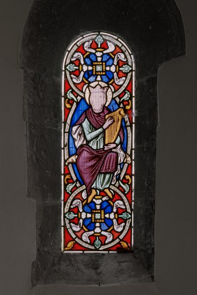Król Dawid, 1849 (witraż) autorstwa Augustus Welby Northmore Pugin