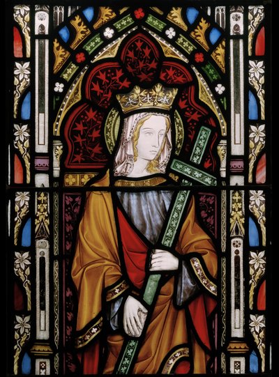 Św. Helena detal (witraż) autorstwa Augustus Welby Northmore Pugin