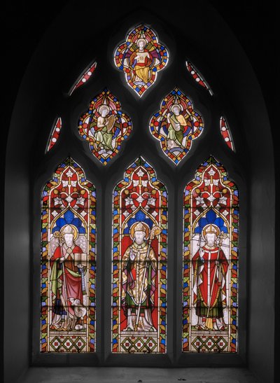 Św. Osmund i św. Tomasz, 1848 (witraż) autorstwa Augustus Welby Northmore Pugin