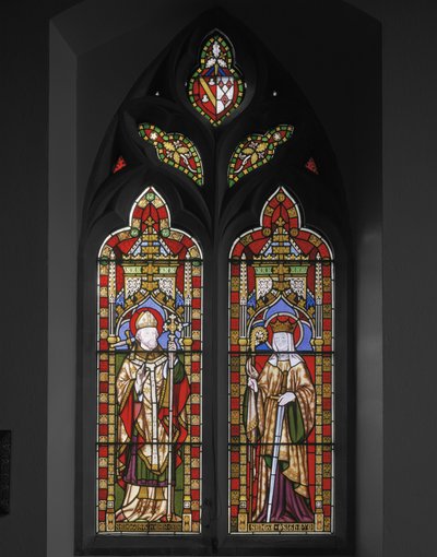 Św. Tomasz z Canterbury i Św. Osith, 1847 (witraże) autorstwa Augustus Welby Northmore Pugin