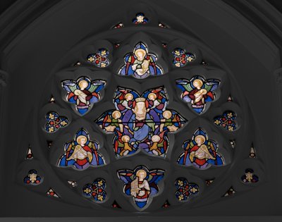 Okno maswerkowe, 1850 (witraż) autorstwa Augustus Welby Northmore Pugin