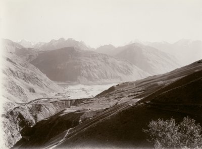 Połączenie rzeki Pamir z Hindukuszem poza nią autorstwa Aurel Stein