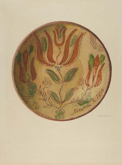 Pa. płyta niemiecka autorstwa Austin L. Davison