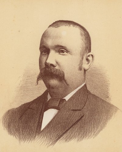 Charles Rogers, Esquire (kolorowa litografia) autorstwa Australian School
