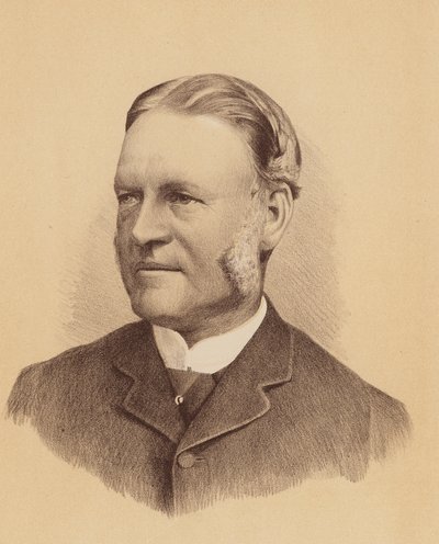 George Allen Mansfield (kolorowa litografia) autorstwa Australian School