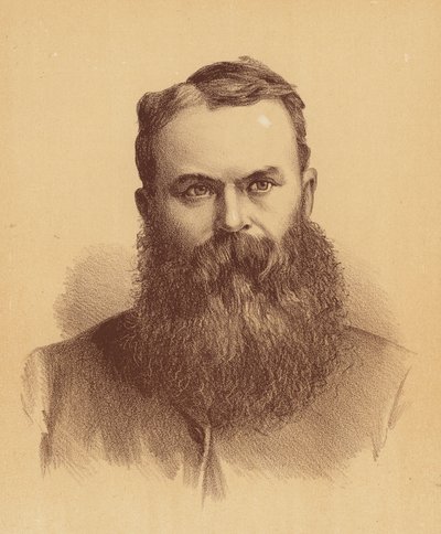 John Charles McLachlan (litografia kolorowa) autorstwa Australian School