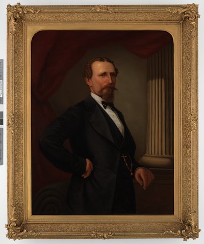 Portret Bernharda Otto Holtermanna, c.1872-85 (olej na płótnie) autorstwa Australian School