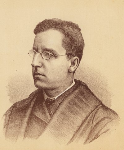 Profesor T P Anderson Stuart (kolorowa litografia) autorstwa Australian School