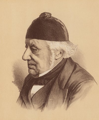 Sir William Westbrooke Burton, późniejszy sędzia Sądu Najwyższego Nowej Południowej Walii (kolorowa litografia) autorstwa Australian School