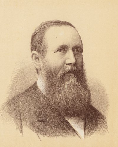 Szanowny Edmund Webb (kolorowa litografia) autorstwa Australian School