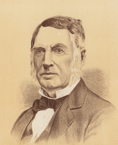 Czcigodny James Chisholm, Esquire (kolorowa litografia) autorstwa Australian School