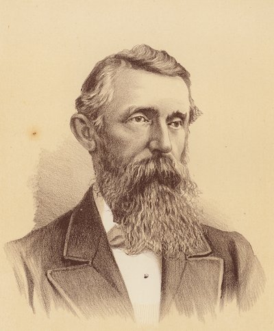 Czcigodny Thomas Garrett (kolorowa litografia) autorstwa Australian School