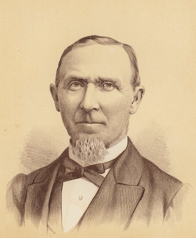 Szanowny William Walker (kolorowa litografia) autorstwa Australian School
