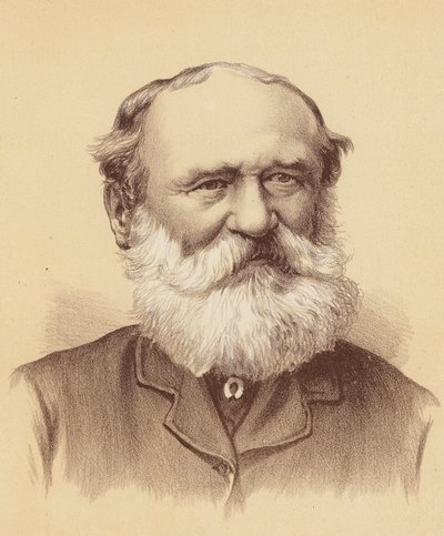 William M Christian, Esquire (kolorowa litografia) autorstwa Australian School