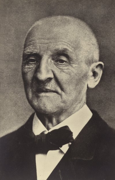 Anton Bruckner, kompozytor austriacki (1824-1896). autorstwa Austrian Photographer