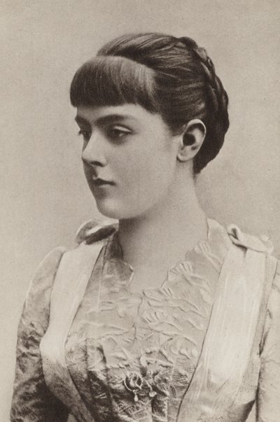 Baronowa Marie Vetsera autorstwa Austrian Photographer