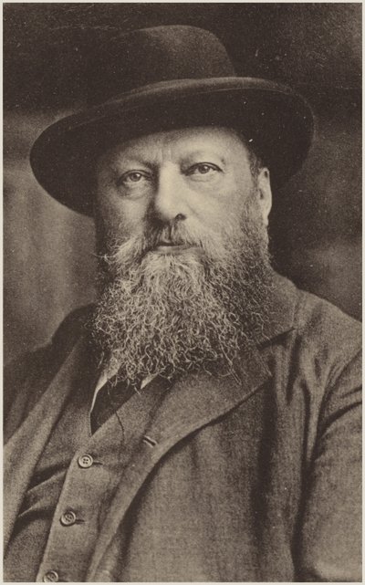 Portret Hansa Richtera autorstwa Austrian Photographer