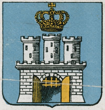 Herb Grodka (Gródek), Ukraina autorstwa Austrian School