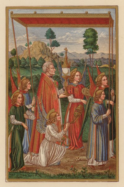 Boże Ciało DN J Chr (chromolit) autorstwa Austrian School