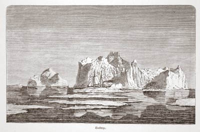 Góry lodowe, z Tegetthoff, 1876 autorstwa Austrian School