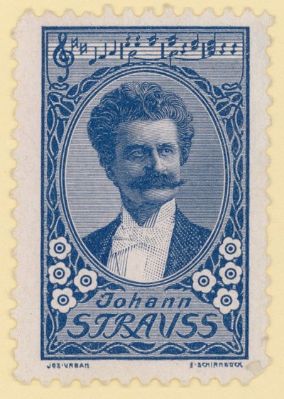 Johann Strauss II, austriacki kompozytor autorstwa Austrian School