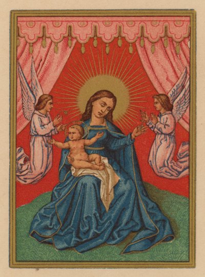 Mater Dei (chromolit) autorstwa Austrian School