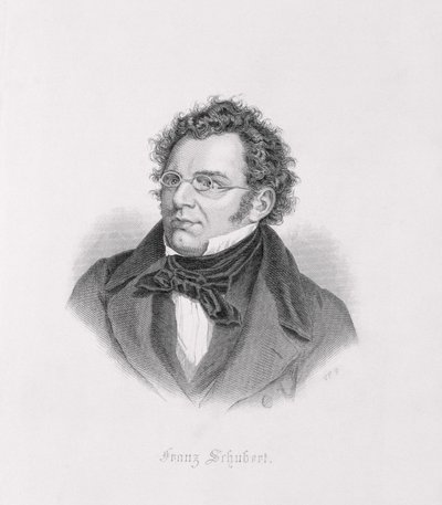 Portret Franza Schuberta (1768-1827) autorstwa Austrian School