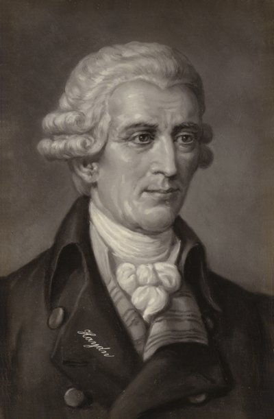Portret Józefa Haydna autorstwa Austrian School