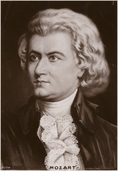 Portret Wolfganga Amadeusza Mozarta autorstwa Austrian School