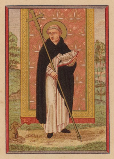 Św. Dominik (chromolit) autorstwa Austrian School