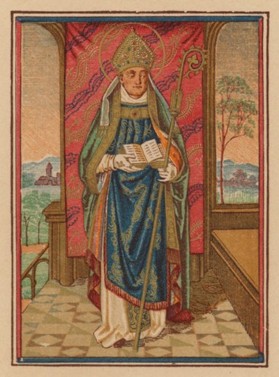 Św. Biskup (chromolit) autorstwa Austrian School