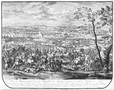 Bitwa pod Zenta, 1697 autorstwa Austrian School