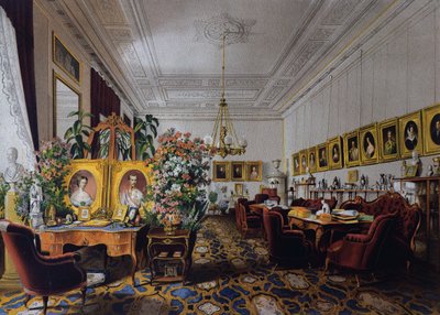 Sala arcyksiężnej Zofii w Hofburgu w Wiedniu, ok. 1854, Austria autorstwa Austrian School