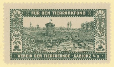 Fundusz Zoo, Gablonz, Czechy autorstwa Austrian School