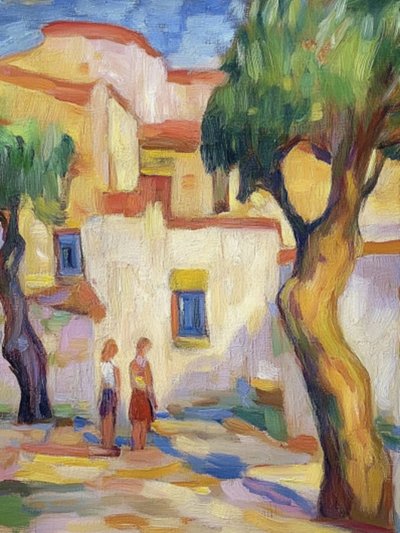 Spacer po Sunny Village autorstwa Avanesova Elena
