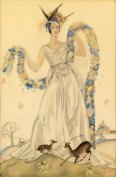 Tancerz autorstwa Averil Mary Burleigh