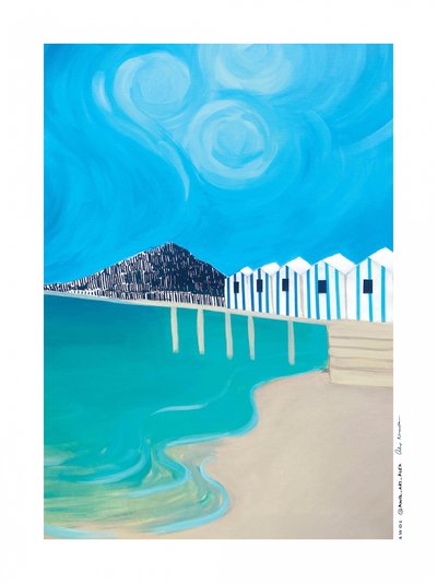 WYBRZEŻE AMALFI, WŁOCHY autorstwa Awol Art Alex