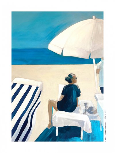 Spokój w dniu spędzonym na plaży autorstwa Awol Art Alex