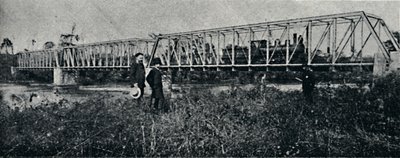 Most E.F. Mogyana nad rzeką Pardo, 1895 autorstwa Axel Frick