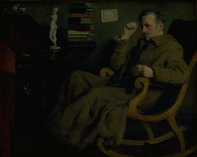Artysta rozmyślający autorstwa Axel Helsted