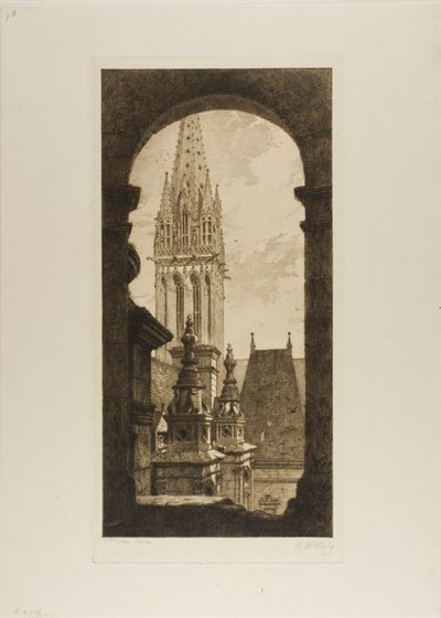 St. Pierre, Caen autorstwa Axel Herman Haig
