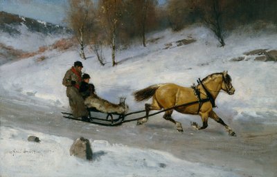 Konne zaprzęgi autorstwa Axel Hjalmar Ender