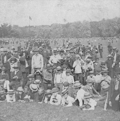 Surowy i gotowy Nowy Jork, USA, 1888. autorstwa B. W. Kilburn