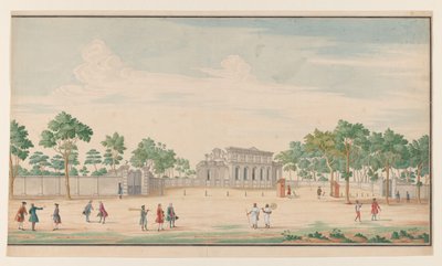 De Uitvlugt Country House, Kolombo autorstwa B. van Lier (attributed to)