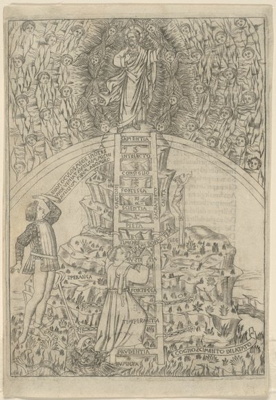 Święta Góra, folio 3 ze Świętej Góry (Monte Sancto di Dio) autorstwa Baccio Baldini