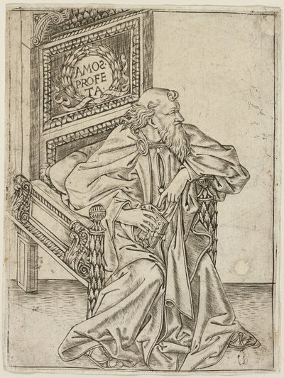 Prorok Amos autorstwa Baccio Baldini