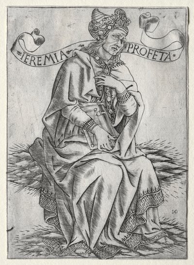 Prorocy: Jeremiasz autorstwa Baccio Baldini