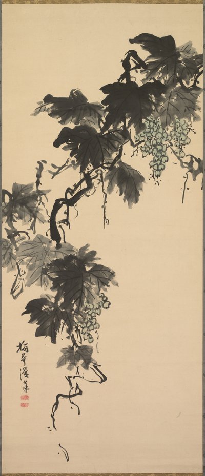 Winogrona, 1800. autorstwa Baikan Sugai