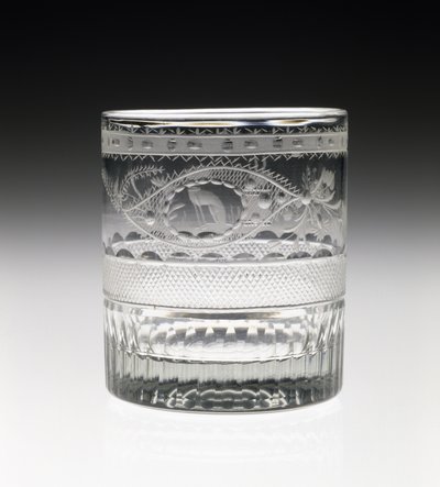Kubek, ok. 1825 (szkło ołowiowe) autorstwa Bakewell and Page